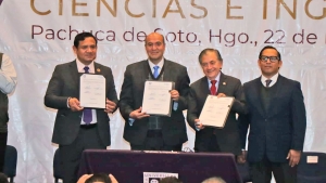Gobierno de Hidalgo reconoce esfuerzo y dedicaci&oacute;n de la comunidad cient&iacute;fica con las nuevas generaciones