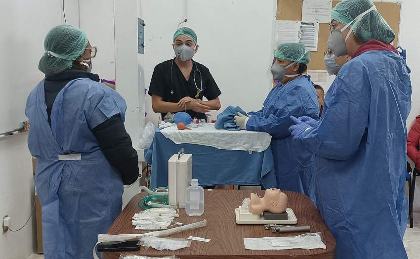 IMSS-Bienestar Hidalgo fortalece la atención perinatal con capacitación en reanimación neonatal