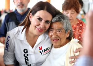 La prioridad de mi gobierno serán las y los adultos mayores: Carolina Viggiano