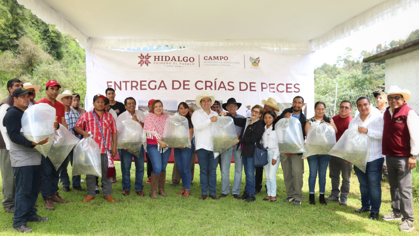 Promueve Saderh aprovechamiento de agua para el campo hidalguense