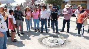 SIPDUS verificó drenaje en colonia Geovillas