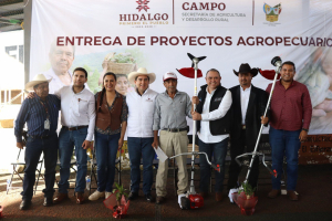 Productores de la Sierra Baja fueron beneficiados con diferentes apoyos para el campo