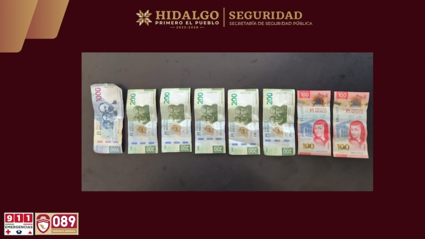 SSPH asegura a mujer por extorsión a comerciantes en Central de Abastos de Tezontepec de Aldama