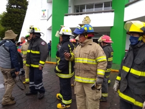 Concluye Tula con &eacute;xito, su participaci&oacute;n en macrosimulacro nacional