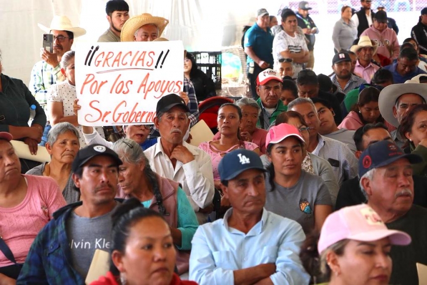 Con un inversión de 6.5 mdp, gobierno de Hidalgo fortalece el campo en Mixquiahuala