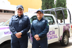 Policía Violeta cumple dos años al servicio de las hidalguenses