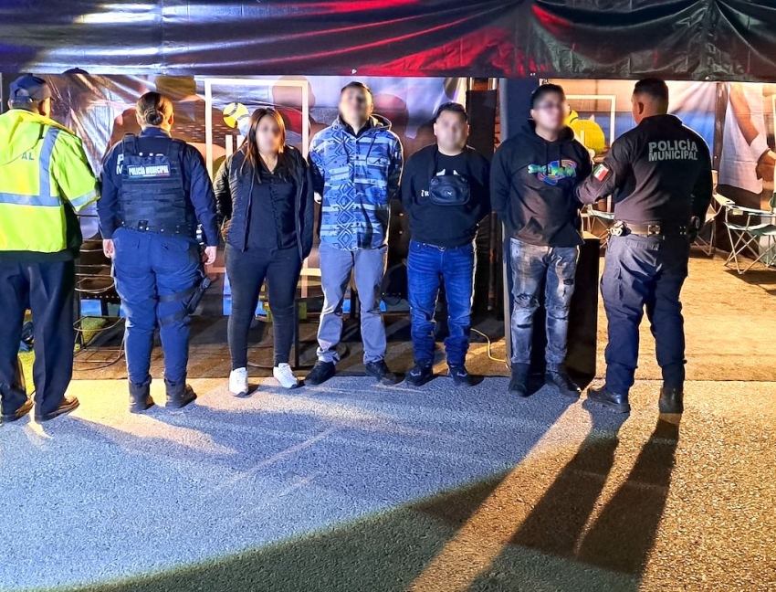 Capturan en Pachuca a presuntos responsables de fraude con supuestos juegos y premios en efectivo