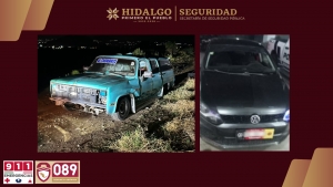 SSPH detecta traslado ilegal de hidrocarburo y asegura a dos presuntos responsables en San Agust&iacute;n Tlaxiaca