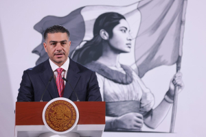 Presidenta de México Claudia Sheinbaum destaca reducción estimada del 27 por ciento en homicidios dolosos del 2018 a 2025