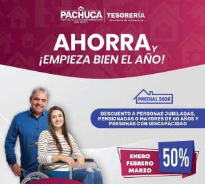 Concluyen beneficios fiscales por pago anticipado de predial en la capital