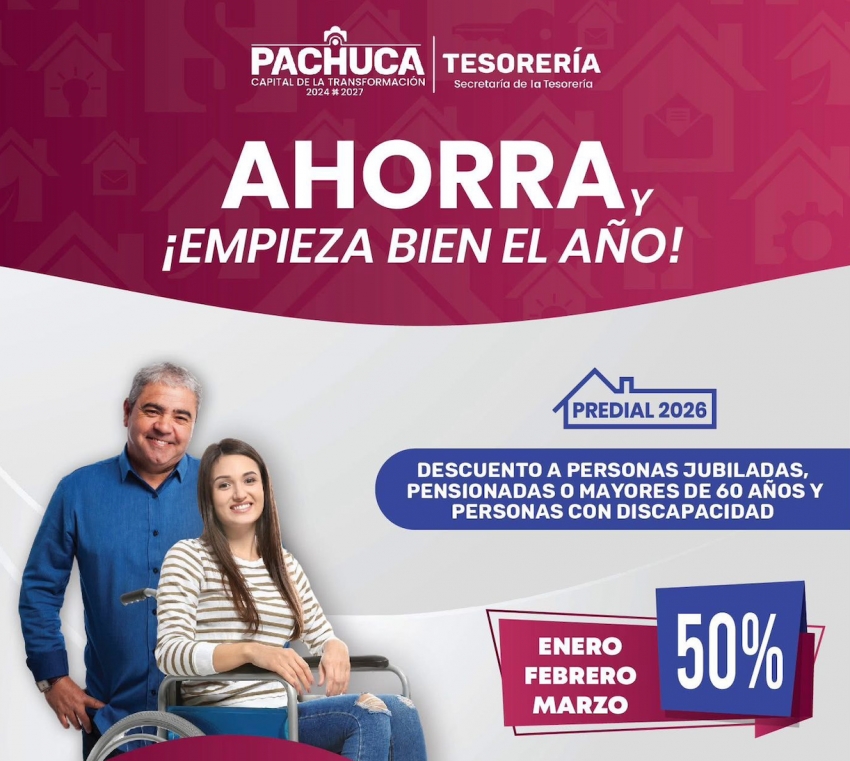 Concluyen beneficios fiscales por pago anticipado de predial en la capital