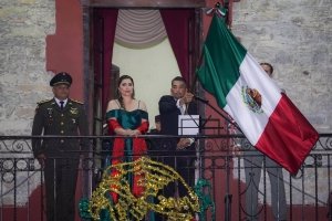 Huejutla celebra el Grito de Independencia