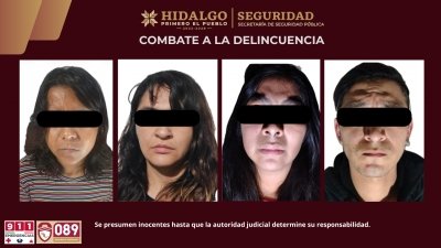 SSPH ejecuta cateos simult&aacute;neos en Pachuca y Mineral de la Reforma