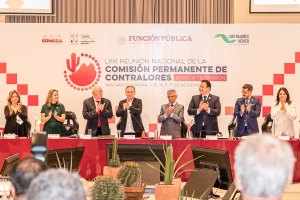 Contralor hidalguense, coordinador de la zona Centro, Golfo-Istmo de la Comisi&oacute;n Permanente de Contralores