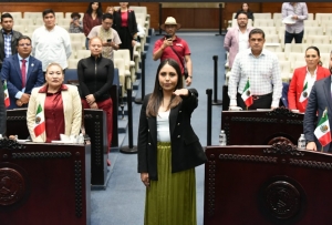 Asume el cargo como diputada en funciones de la LXV Mar&iacute;a Fernanda Bautista Orozco por el Distrito local 16 Tizayuca