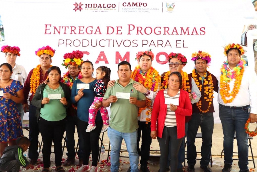 Saderh impulsa al campo en la Huasteca con entrega histórica de apoyos