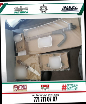 Polic&iacute;a de Pachuca detiene a hombre por violencia contra la mujer