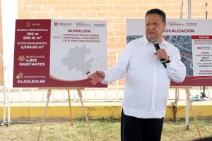 Supervisa Menchaca Salazar obra en Almoloya