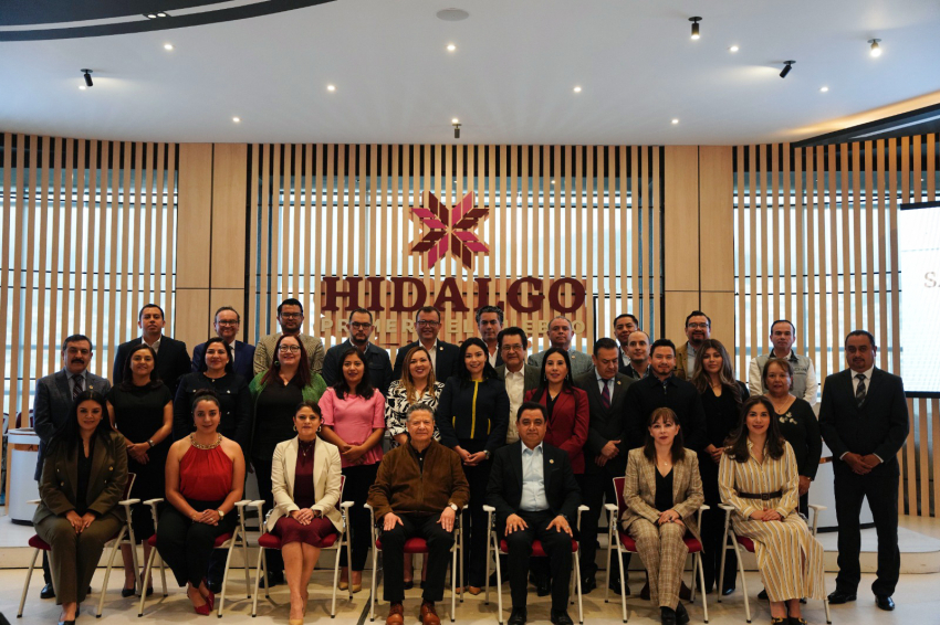 Gobierno de Hidalgo y Congreso local reafirman trabajo en equipo por el bien del estado