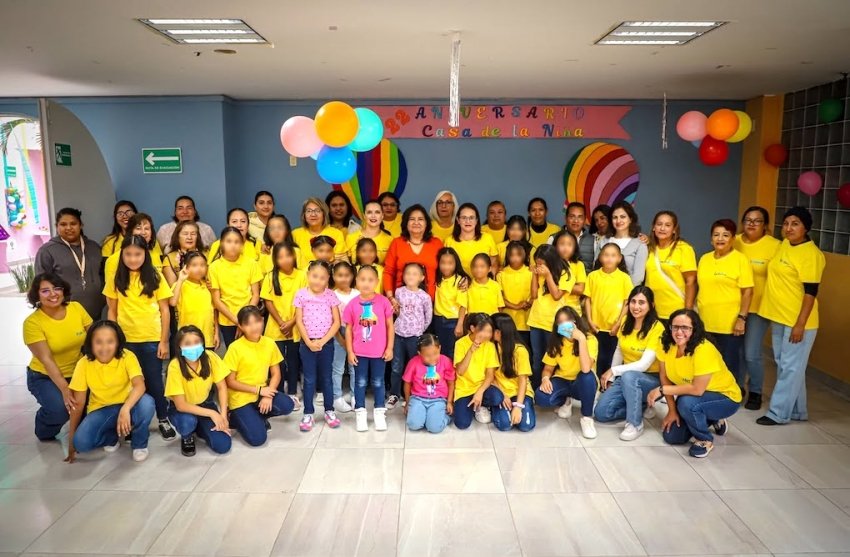 Celebran 22 años de la Casa de la Niña del DIF Hidalgo