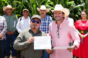Constatan avances hist&oacute;ricos en tecnificaci&oacute;n de riego en el Valle del Mezquital