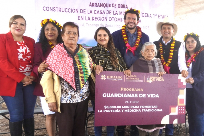 Hidalgo abre registro del programa “Guardianas de Vida” para parteras y médicos tradicionales