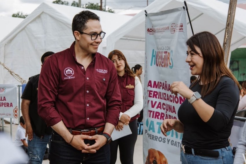Continúa Jorge Reyes impulsando en Pachuca las jornadas gratuitas de esterilización y vacunación antirrábica