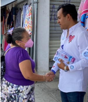 Por una vida libre de violencia y con oportunidades para ellas, propone Jahir García