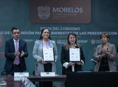 Avanza hacia la universalidad progresiva la Pensión para Personas con discapacidad en Morelos: Ariadna Montiel