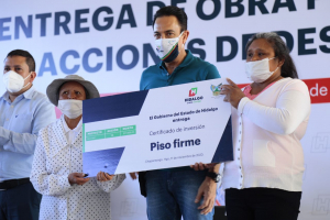 HISTÓRICO PORCENTAJE DE POBLACIÓN CON AGUA, DRENAJE, LUZ Y VIVIENDA EN HIDALGO