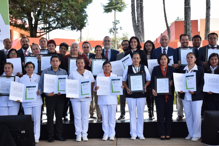 EL CECYTE HIDALGO FIRMÓ CONVENIO DE COLABORACIÓN CON LA DELEGACIÓN ESTATAL DEL ISSSTE, EN EL DÍA MUNDIAL DEL LAVADO DE MANOS