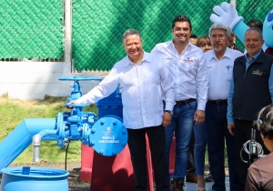 Anuncia Menchaca Salazar nueva inversi&oacute;n para garantizar acceso al agua