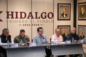 El gobierno de Hidalgo actúa frontalmente contra la comisión de delitos