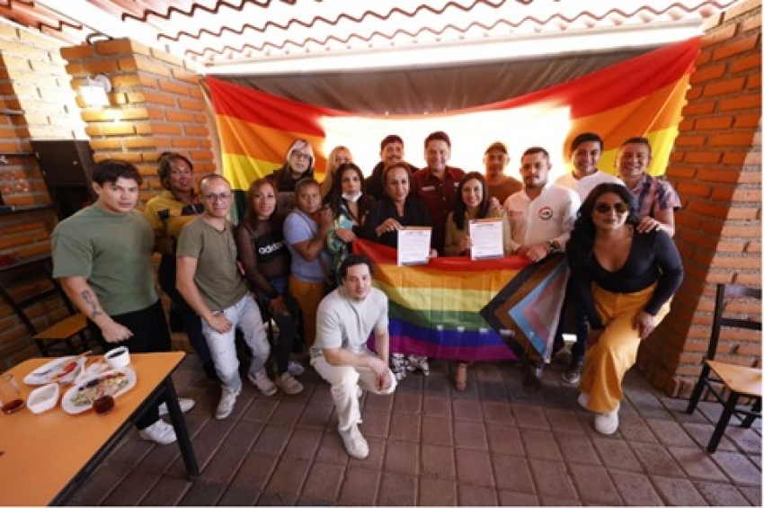 Cuauhtémoc Ochoa impulsará agenda inclusiva a favor de la comunidad LGBTTQ+