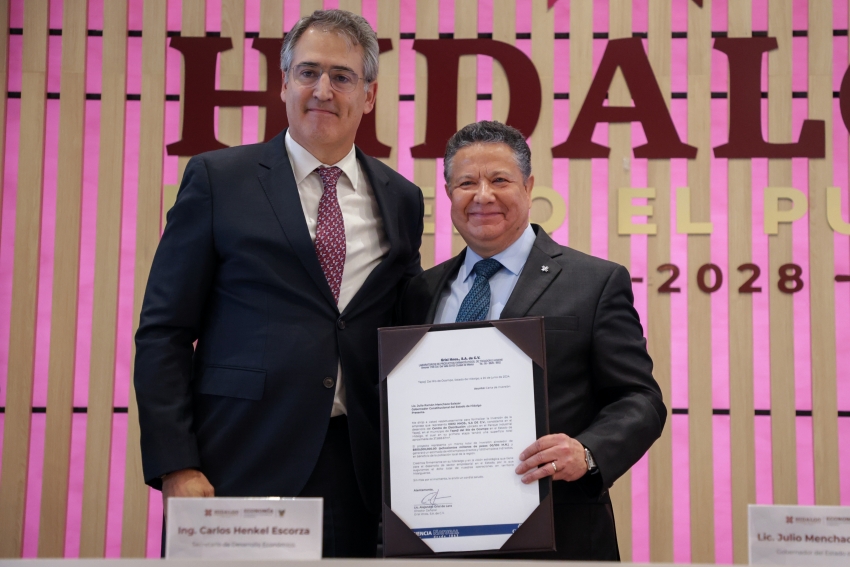 Hidalgo alcanza los 84 mil 112 mdp de inversión privada 
