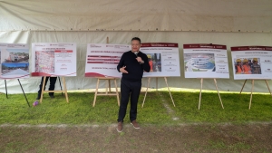 Supervisa Menchaca Salazar obra p&uacute;blica en Tetepango