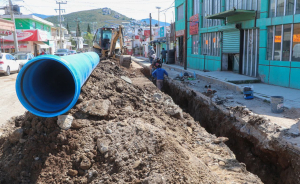 Avanzan obras para sustituir antigua tubería en la colonia Nueva Francisco I. Madero de Pachuca