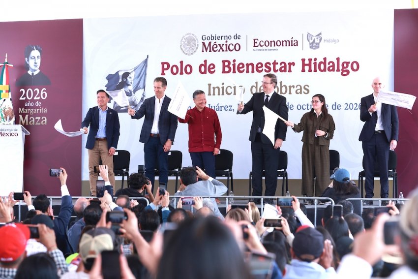Menchaca y Federación impulsan el desarrollo industrial de Hidalgo