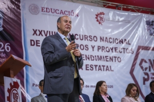 Natividad Castrej&oacute;n inaugur&oacute; el XXVIII Concurso Nacional de Prototipos 2026 en Hidalgo
