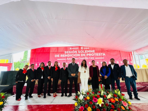 Titular de la Saderh acudió a toma de protesta de los ayuntamientos de Tula de Allende y Atitalaquia