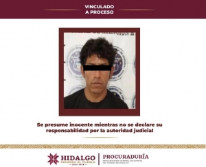 PGJEH logra vinculaci&oacute;n a proceso para un hombre por su probable participaci&oacute;n en la comisi&oacute;n del delito de feminicidio, ocurrido en Zempoala