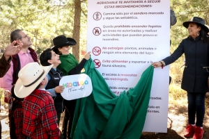 Inaugura Semarnarth sendero interpretativo en Apan