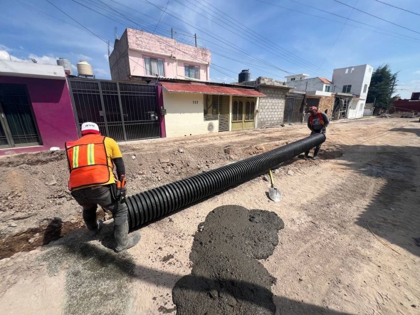 Caasim fortalece infraestructura sanitaria en San Antonio el Desmonte