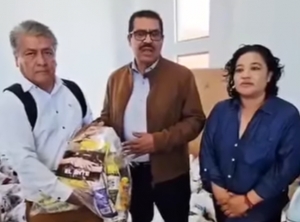 SNTE instala centro de acopio para apoyar a damnificados del huracán “Priscila”