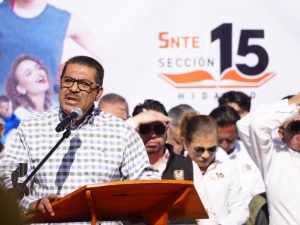 SNTE Secci&oacute;n 15 inaugura juegos sindicales en Sahag&uacute;n