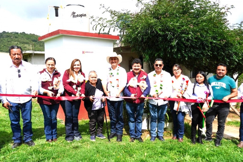 CEDSPI entrega 31 sanitarios con biodigestor a comunidades indígenas de Tulancingo y Acaxochitlán