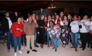 Esencial llegar a cada persona con propuestas, dice Simey Olvera a militantes