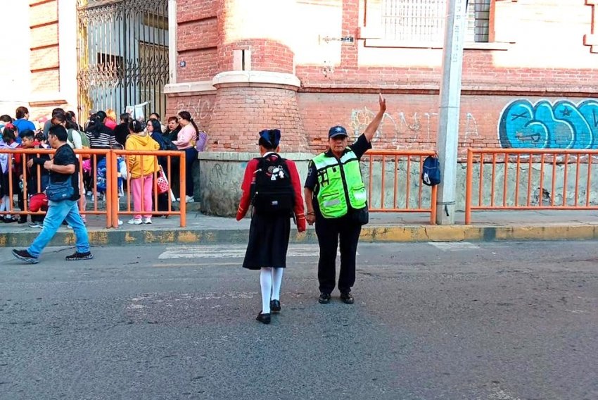 Pachuca activa operativo de seguridad por regreso a clases