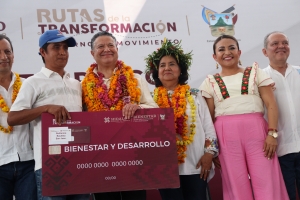 Sebiso reanuda entrega de tarjetas de programas del Bienestar 2024
