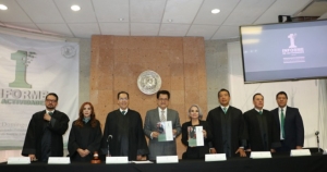 Presentan Informe de Actividades 2023-2024 del Tribunal de Justicia Administrativa